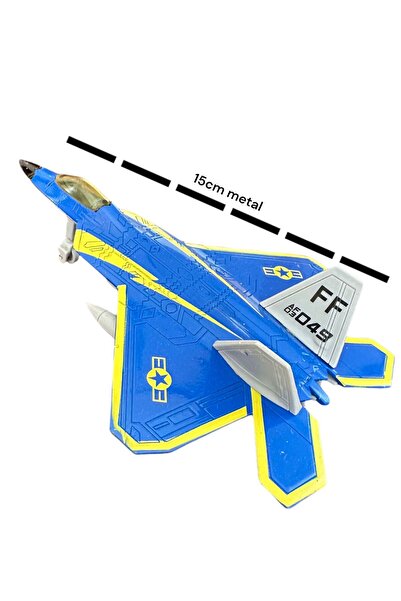 tmtoysandmore Uçak Metal Oyuncak Savaş Uçağı Işıklı Ve Sesli Model Türk Yıldı...
