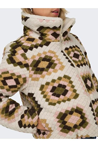 ONLY Плетена пухена яке Плетено пухено яке