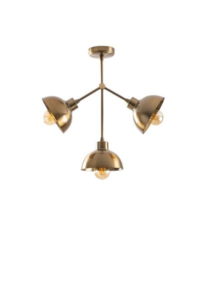 Lambadar Modern Acrobat Model Triple Metal Pendant Lamp - Chandelier Cafe
