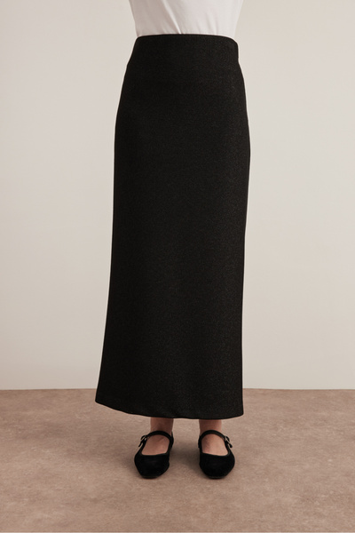 Aker Örme Simli Kalem Etek