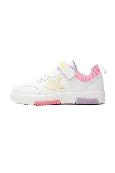 hummel Molina Jr. Pantofi sport pentru copii alb-roz Pantofi casual cu velcro
