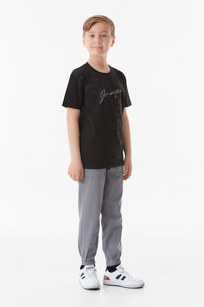 Fulla Moda Tricou pentru băiat cu imprimeu text