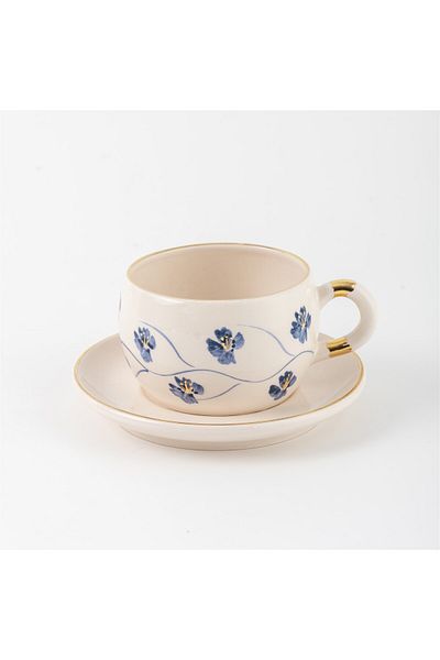 BSK Zümrüdüanka Ceramics Teacup - Handmade