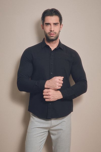 Fulla Moda Basic Buttoned Shirt
