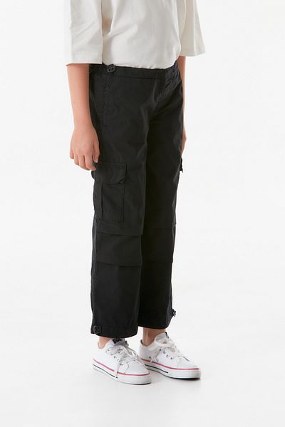 Fulla Moda Stoppered Parachute Fabric Jogger Unisex Children's Pants