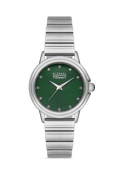 MICHAEL TOMMY Steel Women's Wristwatch - Mt-20255L-Bbyy92