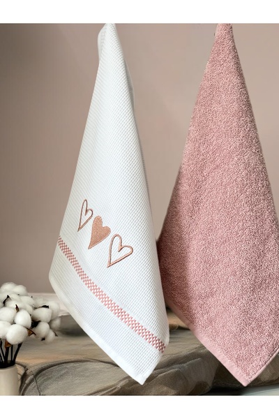 AYENNA 2 Adet Mutfak Havlusu Kurulama Bezi, El Havlusu 60x40cm