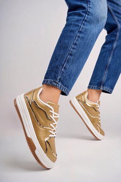 infinite8 Pantofi de damă - Pantofi sport casual, cu dungi