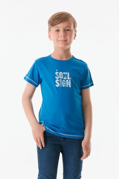 Fulla Moda Tricou pentru băiat - Imprimat față și spate
