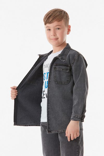 Fulla Moda Set băieți cu glugă imprimat