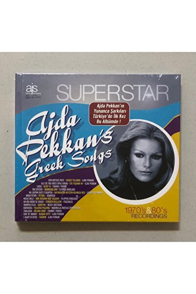 AJS Müzik أغاني أجدا بيكان اليونانية على قرص مضغوط (خالية من الجيلاتين)
