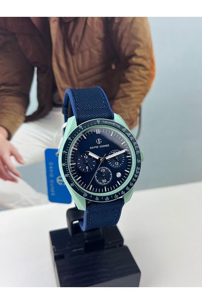 DAVID GUNER Unisex Polycarbonate Wristwatch - Waterproof, 2 Years Warranty