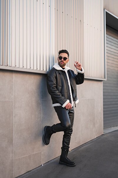 Turano Quebec CST CH027 Men's Black Boots