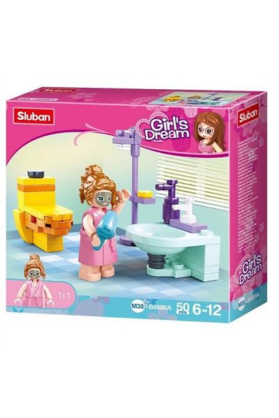 Sluban Girls Dream Bath - 50 Pieces
