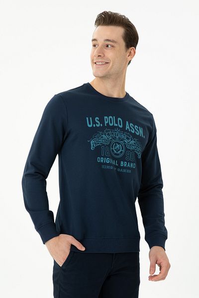 U.S. Polo Assn. Ανδρικό φούτερ Navy Blue 50270806 -VR033