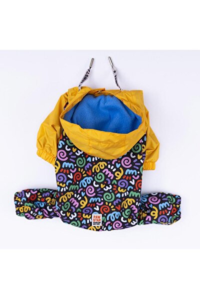 Pawstar Ferrara Büyük Irk Köpek Tulum Yağmurluğu Köpek Yağmurluk Köpek Kıyafeti Köpek Elbisesi