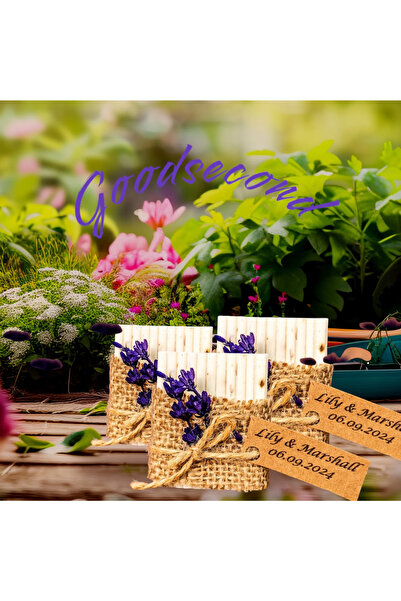 Goodsecond 10 Adet Lavanta Sabun Nikah Şekeri Söz Nişan Kına Sünnet Mevlüt He...