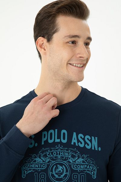 U.S. Polo Assn. Ανδρικό φούτερ Navy Blue 50270806 -VR033