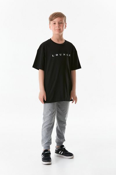 Fulla Moda Μπλουζάκι Boy - Lounge Printed Crew Neck T-shirt
