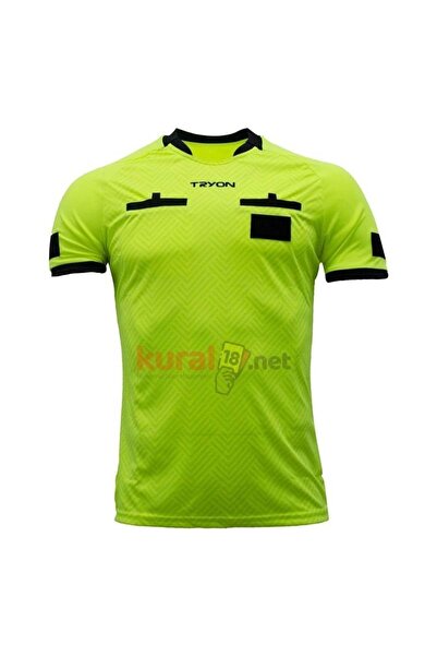 TRYON Hakem Forma, Kısa-Uzun Kol, F.Sarı 1018050-2XL - Uzun Kol