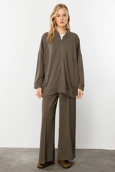 Hooopstore Cardigan din nurcă cu fermoar