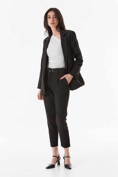 Fulla Moda Double Breasted Collar Blazer Jacket