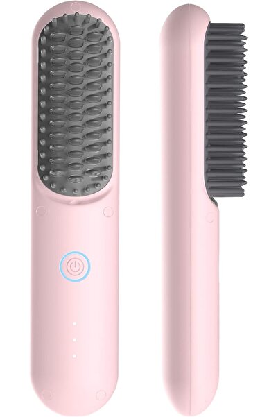 TYMO فرشاة فرد الشعر بورتا ميني اللاسلكية القابلة لإعادة الشحن عبر USB، مضادة...