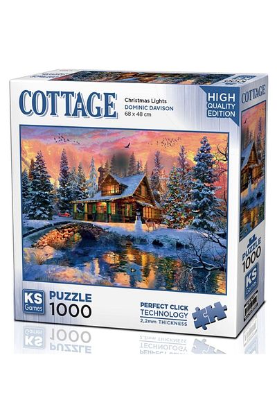 Ks Games 1000 Piece Christmas Lights Puzzle