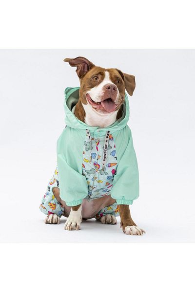 Pawstar Tokyo Large Breed Dog Jumpsuit Raincoat Dog Raincoat Dog Outfit Dog Dress