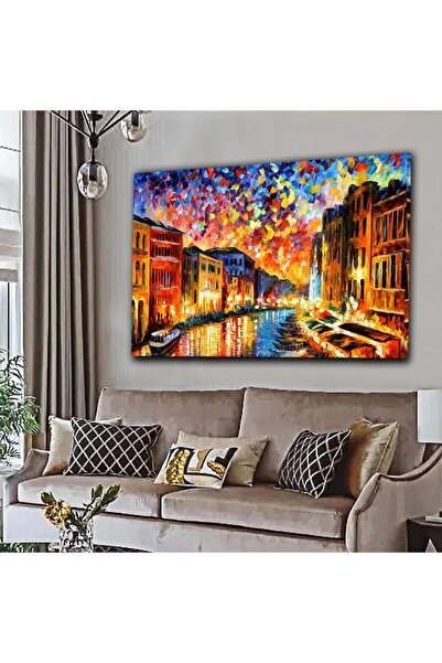 Limitless Design Picturi elegante cu efect de vopsea în ulei S4 | Tablou pe p...