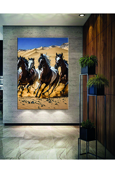Limitless Design Cal în galop, cai, calitate HD, tablou decorativ pe pânză cu...