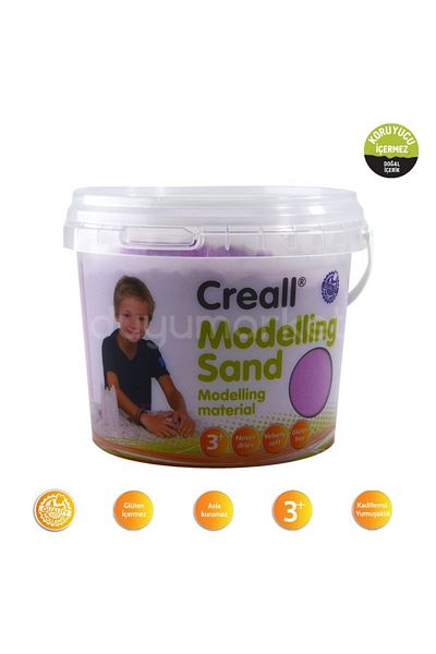 Creall Kinetik Modelleme Kumu 750gr Mor