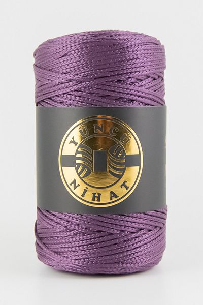 Yüncü Nihat 200 gr - 200 Mt - 2,5 mm Πολυεστερικό σχοινί μακραμέ Σχοινί τσάντας σχοινί Supla Σχοινί πλεξίματος