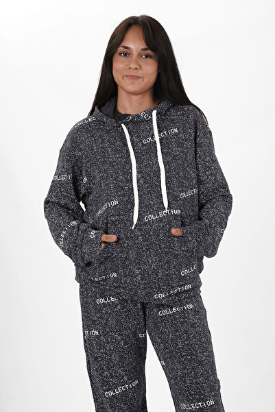 HayKids Σετ αθλητικής φόρμας για κορίτσια με τρεις κλωστές, μακρυμάνικο με στάμπα με λαιμόκοψη