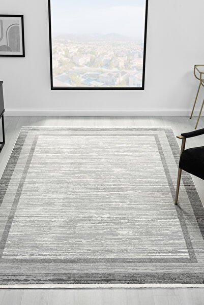 Prestige Halı Hernes Gri Salon Oturma Odası Çocuk Odası Yatak Odası Halısı HM6010