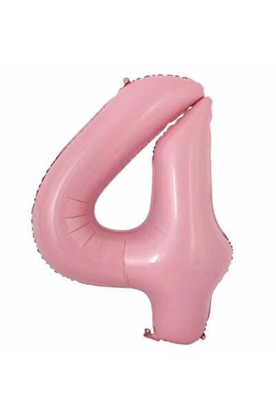 Organizasyon Pazarı 34 بوصة 4 لون وردي فاتح رقم احباط بالون