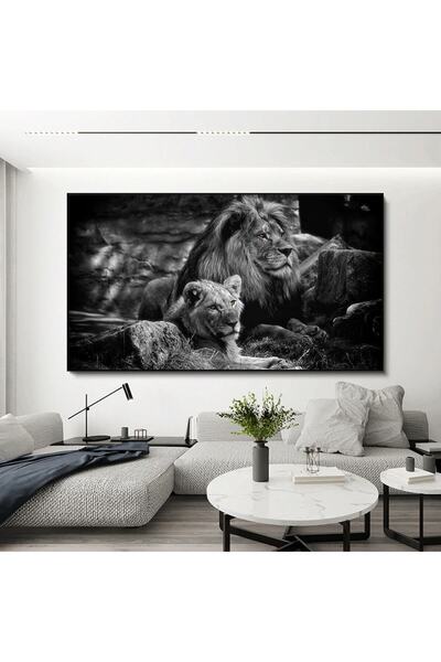 Limitless Design Tablou pe pânză cu imprimare HD Leu