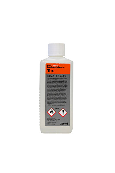 Koch Chemie TEX (Tinten Kuli-Ex 250 ml) Mürekkep ve Tükenmez Kalem Çıkarıcı