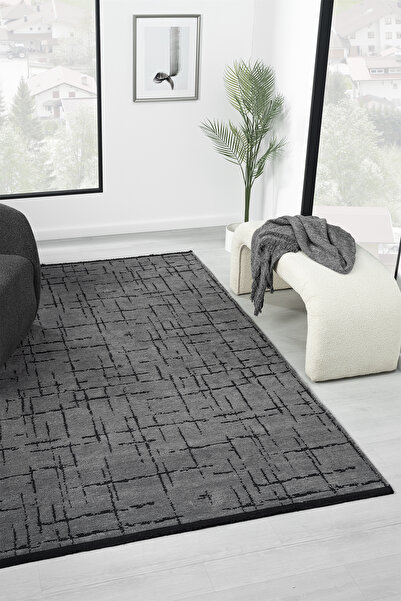 Prestige Halı Eko Antrasit Salon Oturma Odasi Çocuk Odasi Yatak Odasi Halisi ...