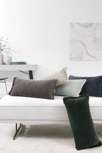 Yataş Gray King Decorative Throw Pillow