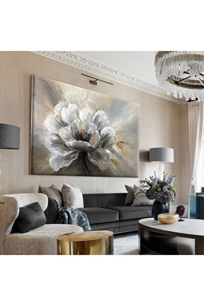 GülsenArt |GRİ-GOLD KOMBİNİ EN ÇOK SEVİLEN ÇİÇEK TABLOSU VİDEOLU 2 |ÇERÇEVESİ...