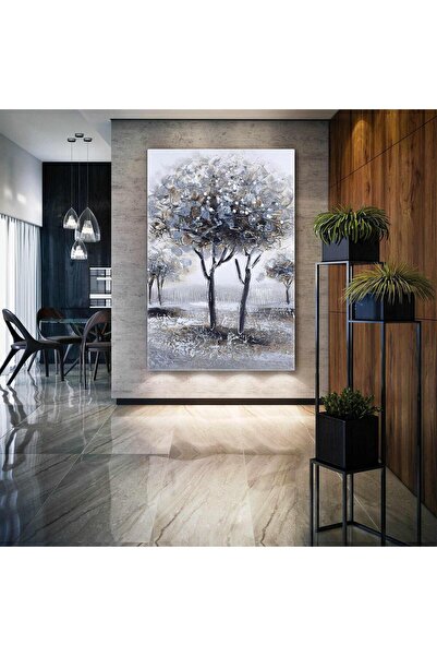 Limitless Design Pădurea înzăpezită și sclipirea imprimării HD verticale pe p...