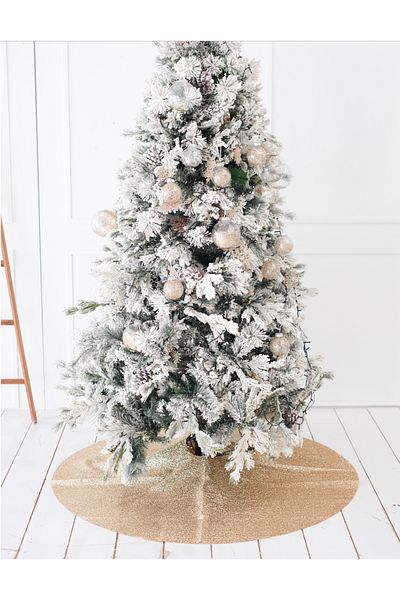 Partifabrik Πρωτοχρονιάτικο Glitter Gold Sparkly Shiny Μεγάλο Μέγεθος 100 cm Δεντρολόγιο