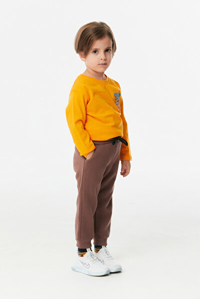 Fulla Moda Elastic Waist Jogger Boy Sweatpants