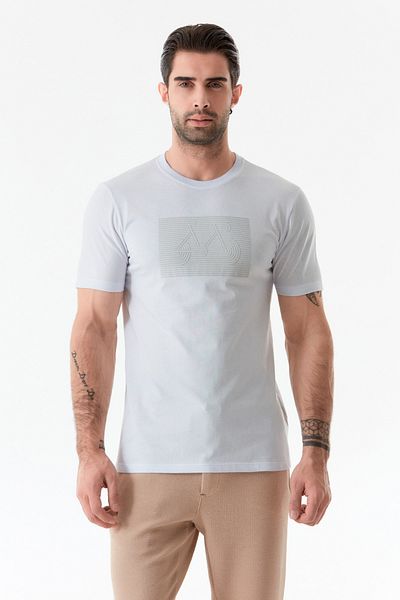 Fulla Moda Printed Crew Neck T-Shirt