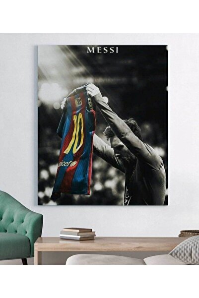 Limitless Design Εκτύπωση σε καμβά Messi HD Print