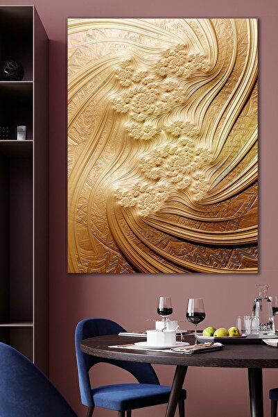 Limitless Design Zlatni pesak HD print platno slika