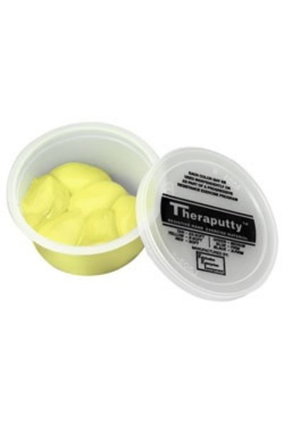 Cando - Thera Band Theraputty El Egzersiz Hamuru Sarı (Yumuşak)