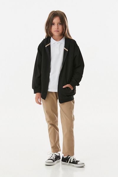 Fulla Moda Unisex Παιδικό φούτερ με κουκούλα με τσέπη καγκουρό