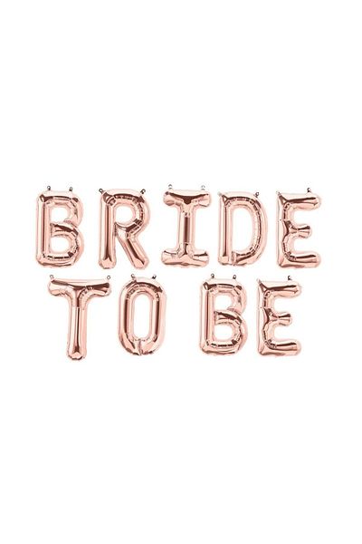 Organizasyon Pazarı Bride To Be Foil Balloon 16 Inch Bronze Color 45 Cm